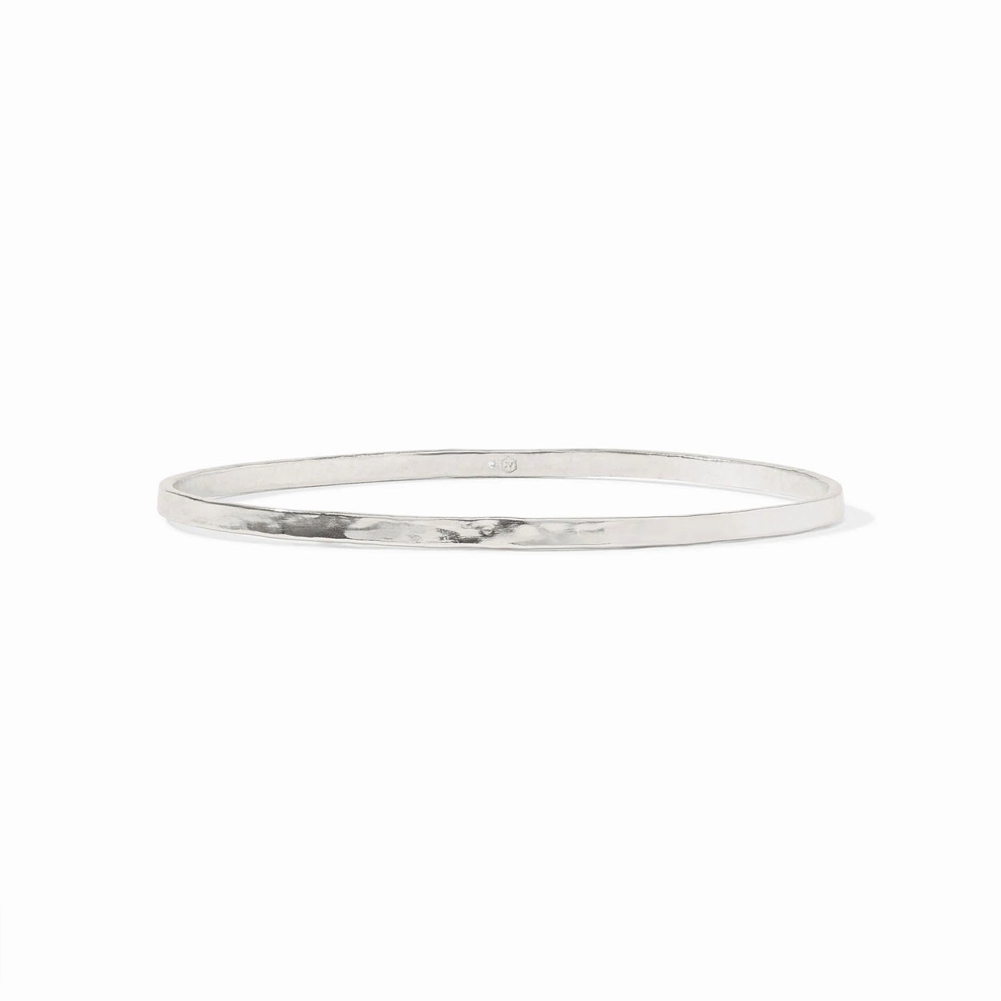 Crescent Bangle - Silver - M