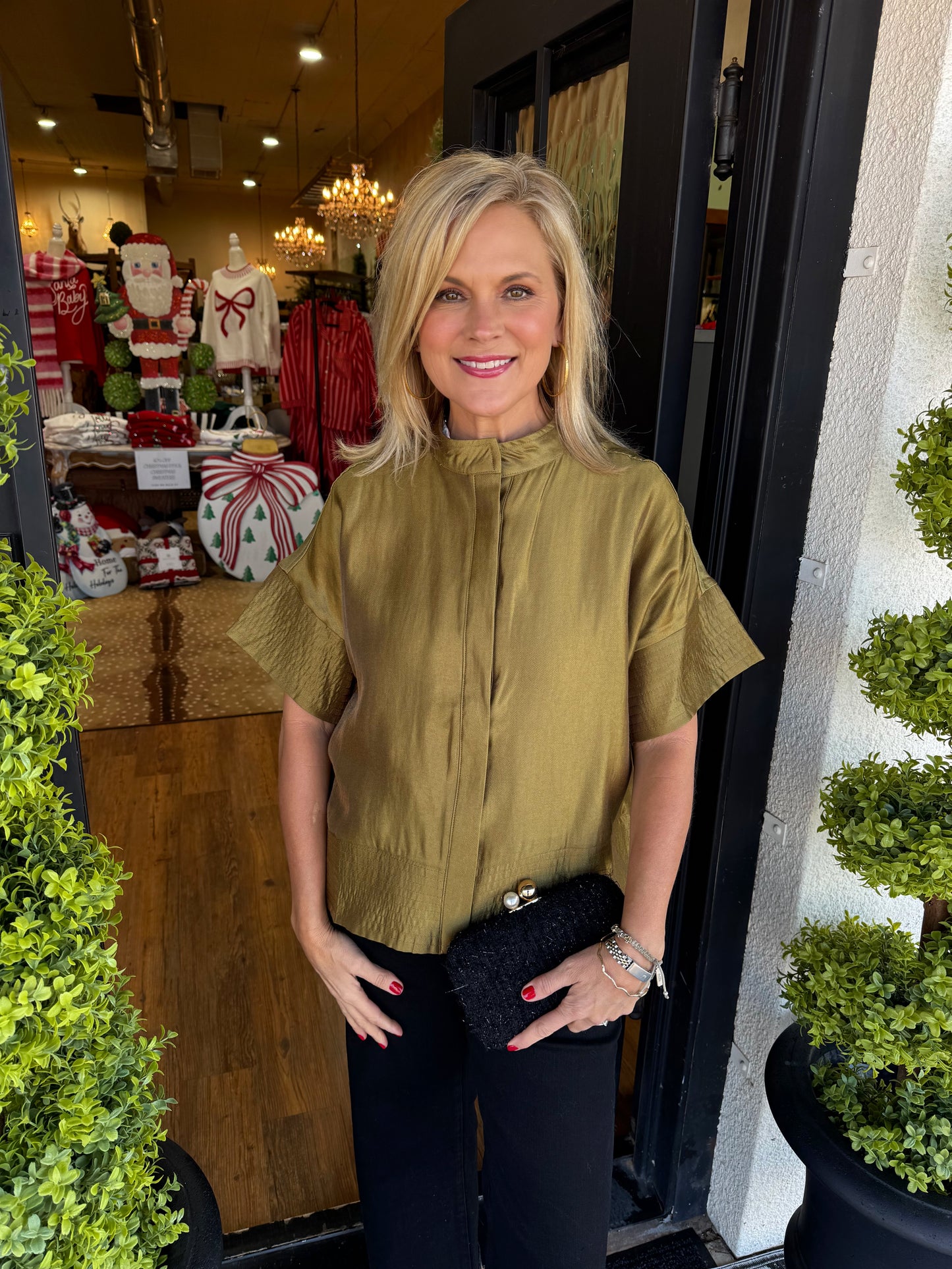 Debbie Top - Olive