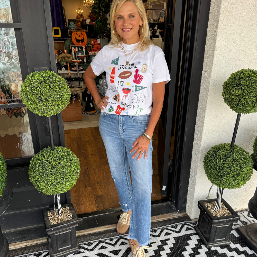 
                  
                    Run The Dang Ball T-Shirt - White
                  
                