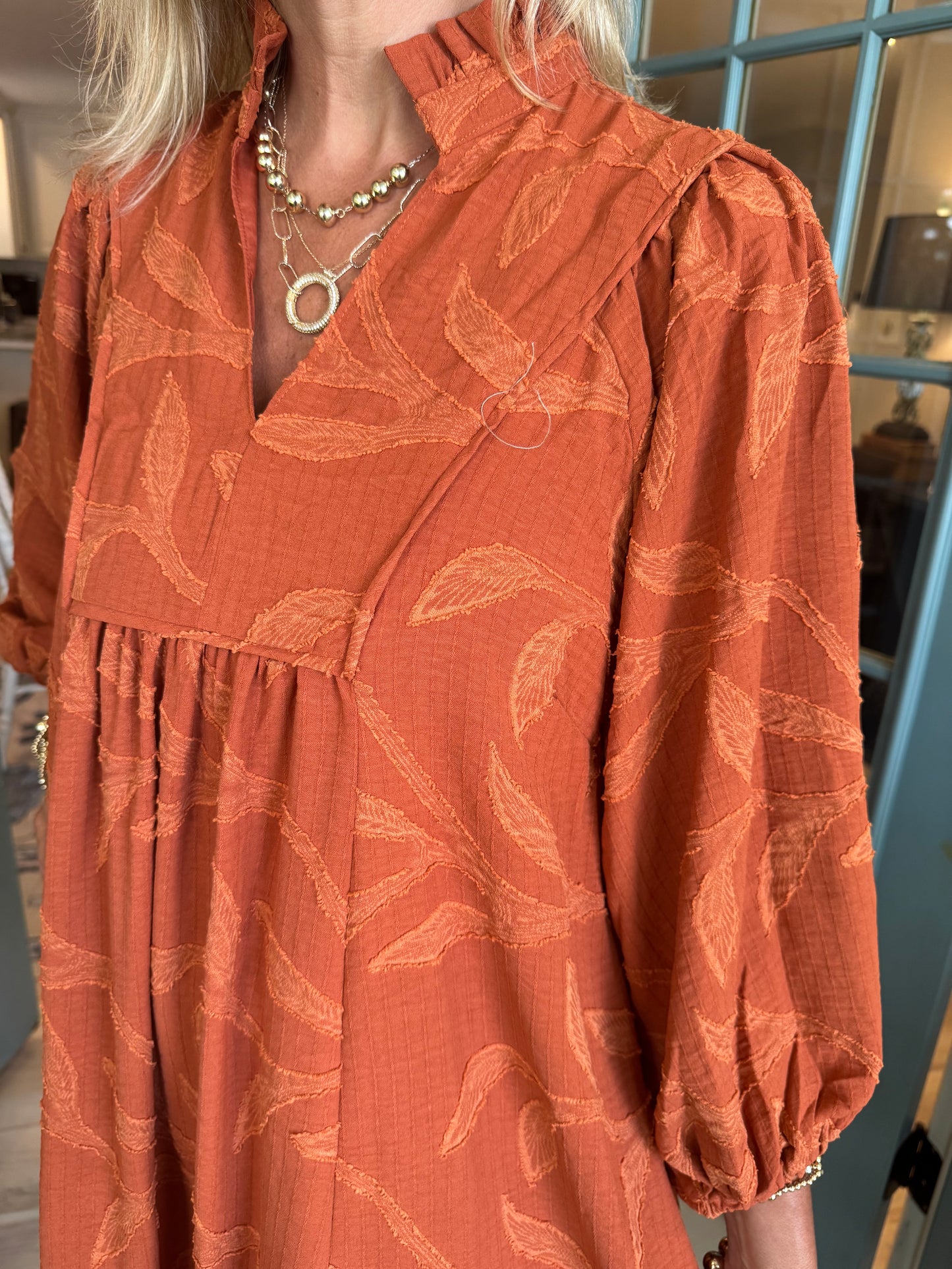 Jessy Dress - Rust