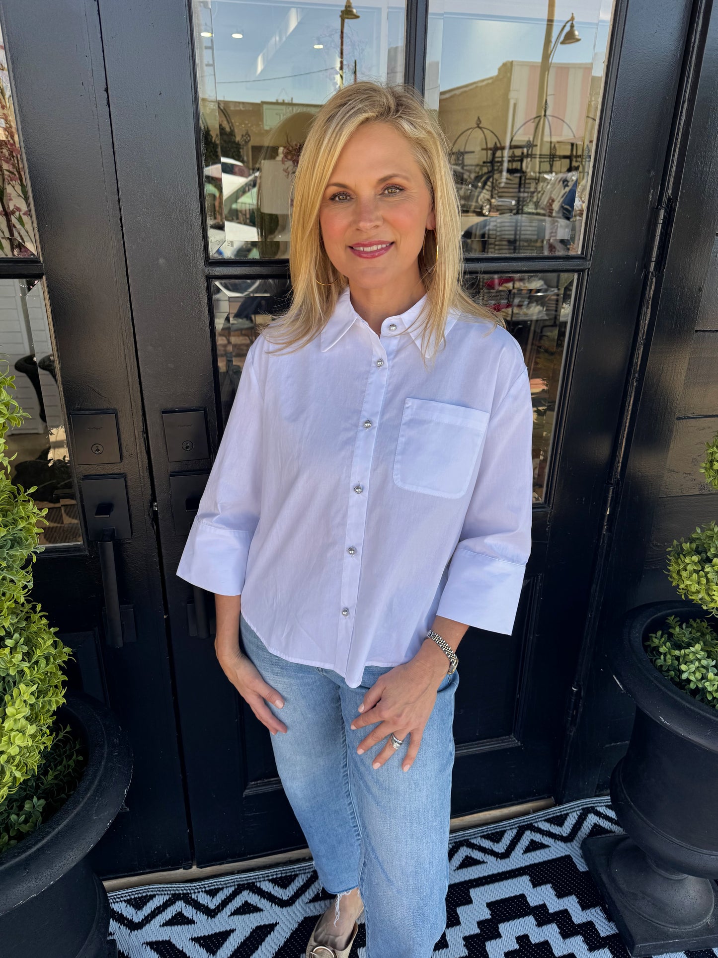 Delilah Top - Off White