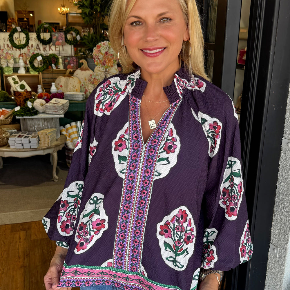 Susan Top - Plum