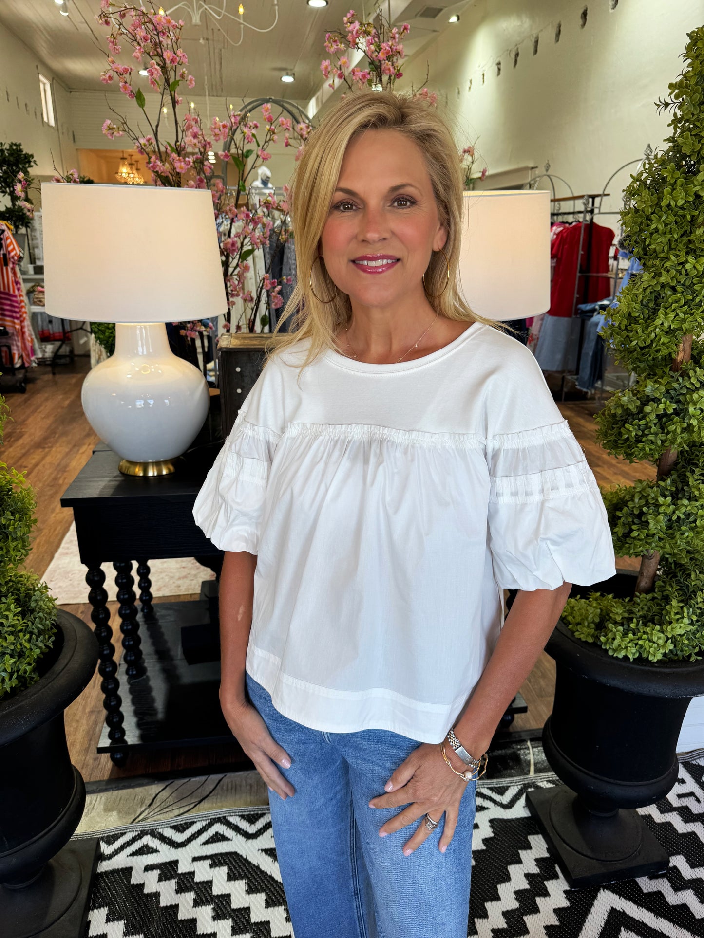 Nora Top- Off White