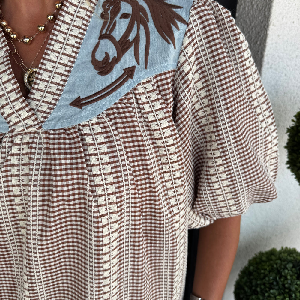 
                  
                    Luvia Puff Sleeve Top
                  
                