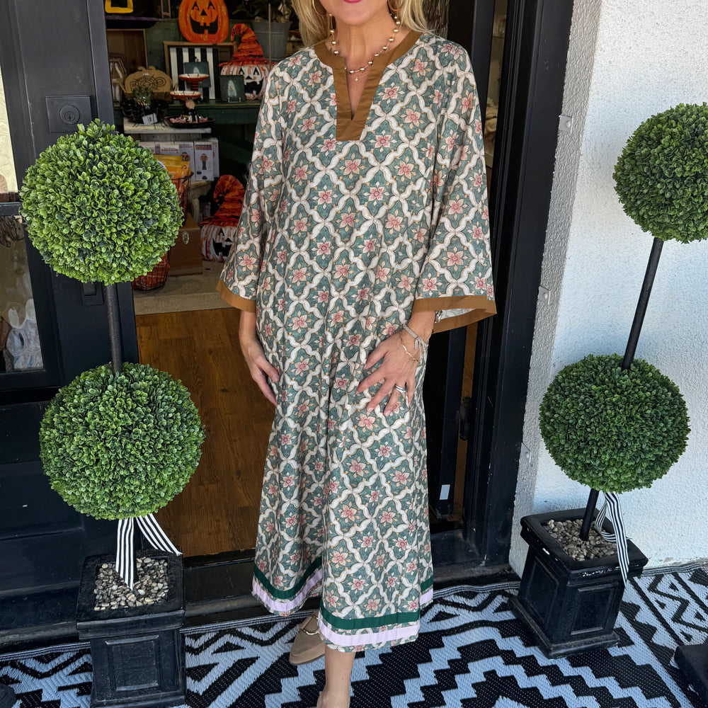 Nora Dress - Teal