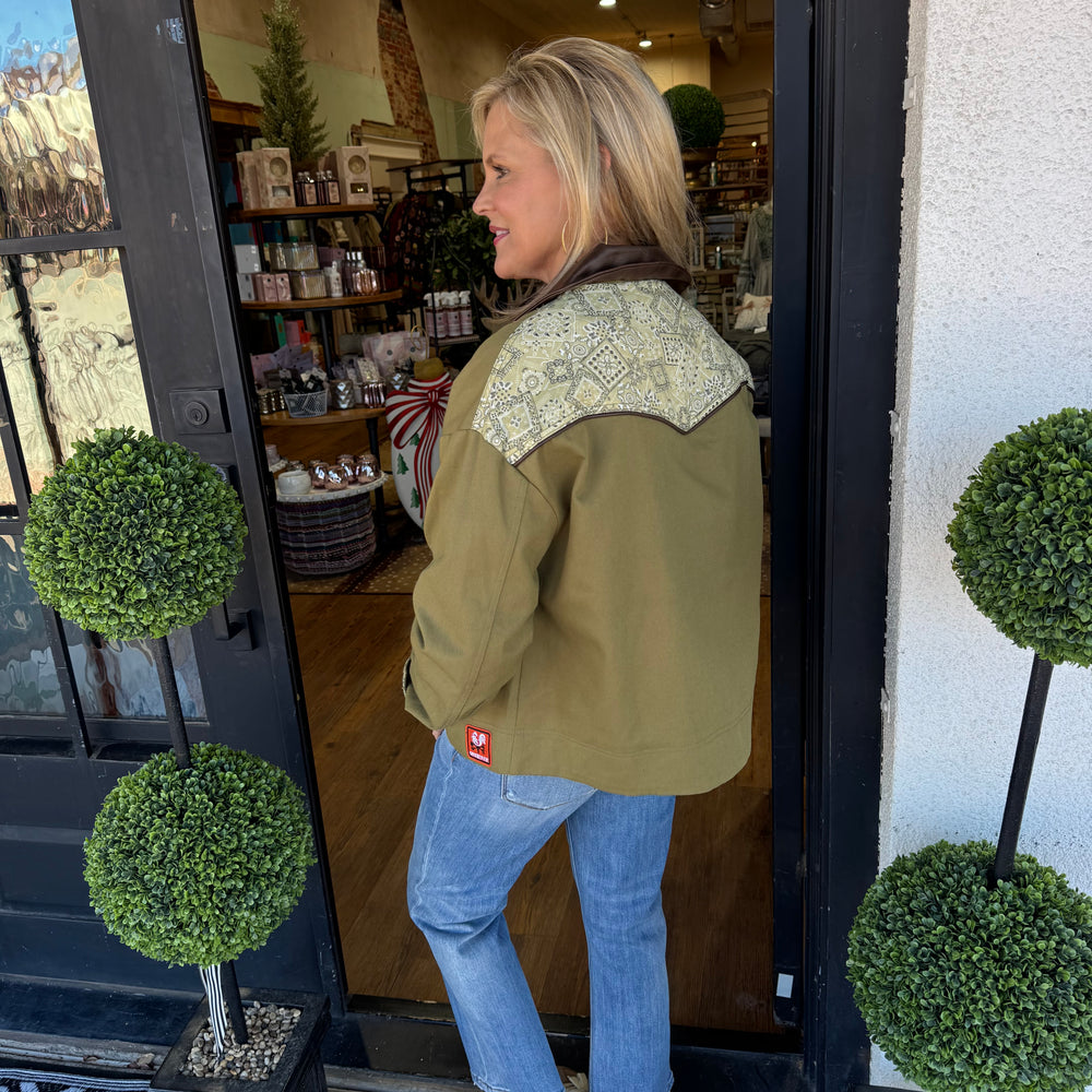 
                  
                    Wynn Jacket - Ash Olive
                  
                