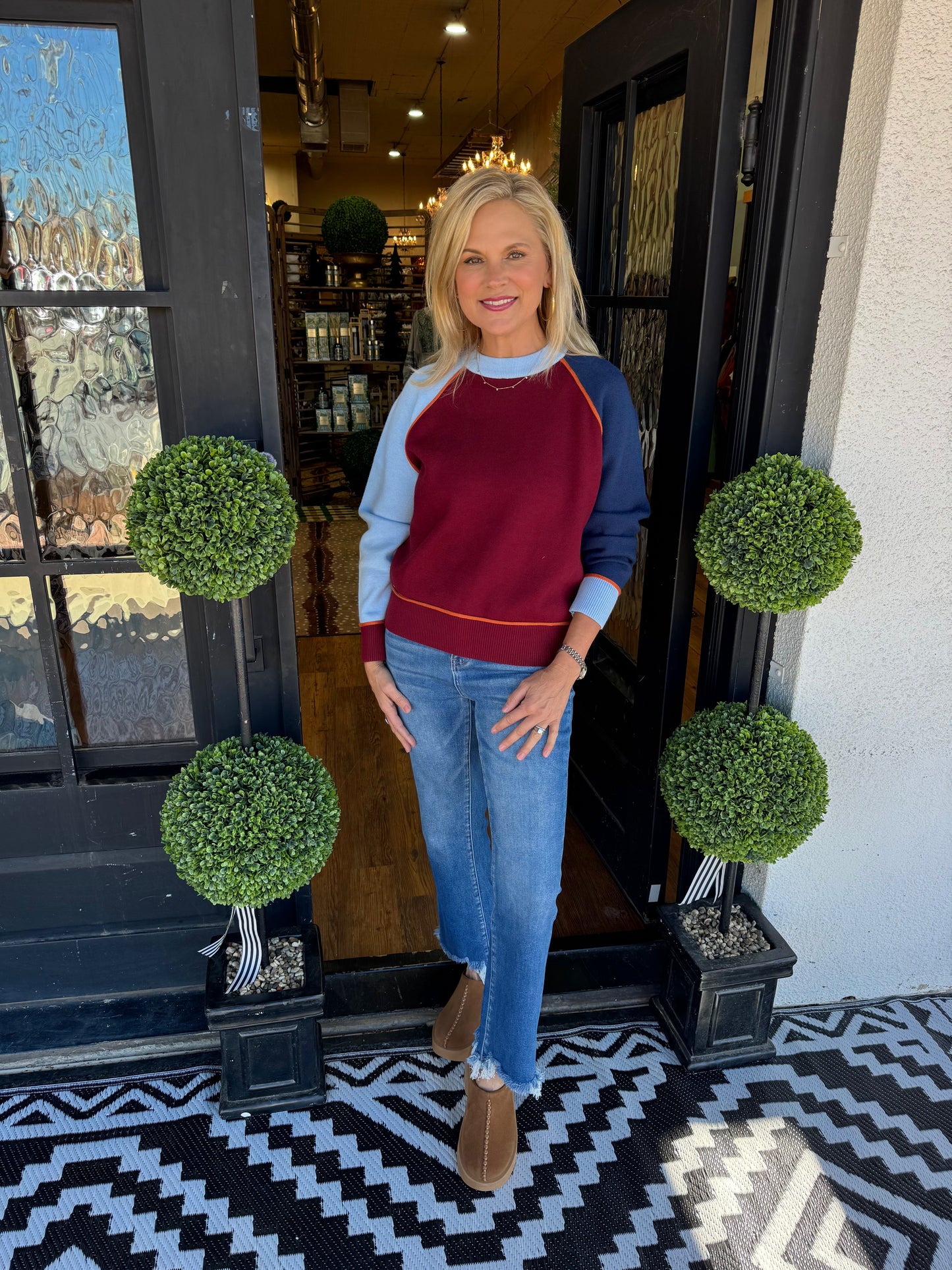 Zofia Sweater - Colorblocked