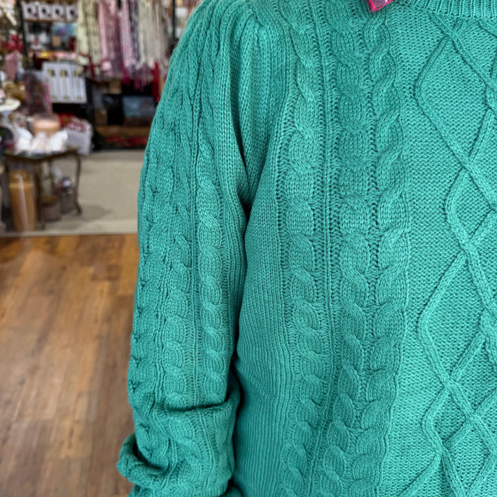 Hallie Sweater- Green