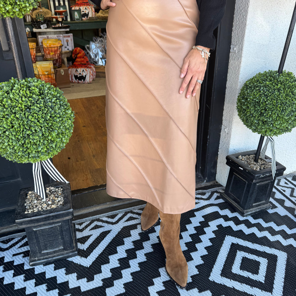 Tamira Skirt - Tan