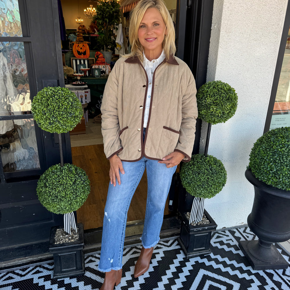 Jamey Jacket - Taupe
