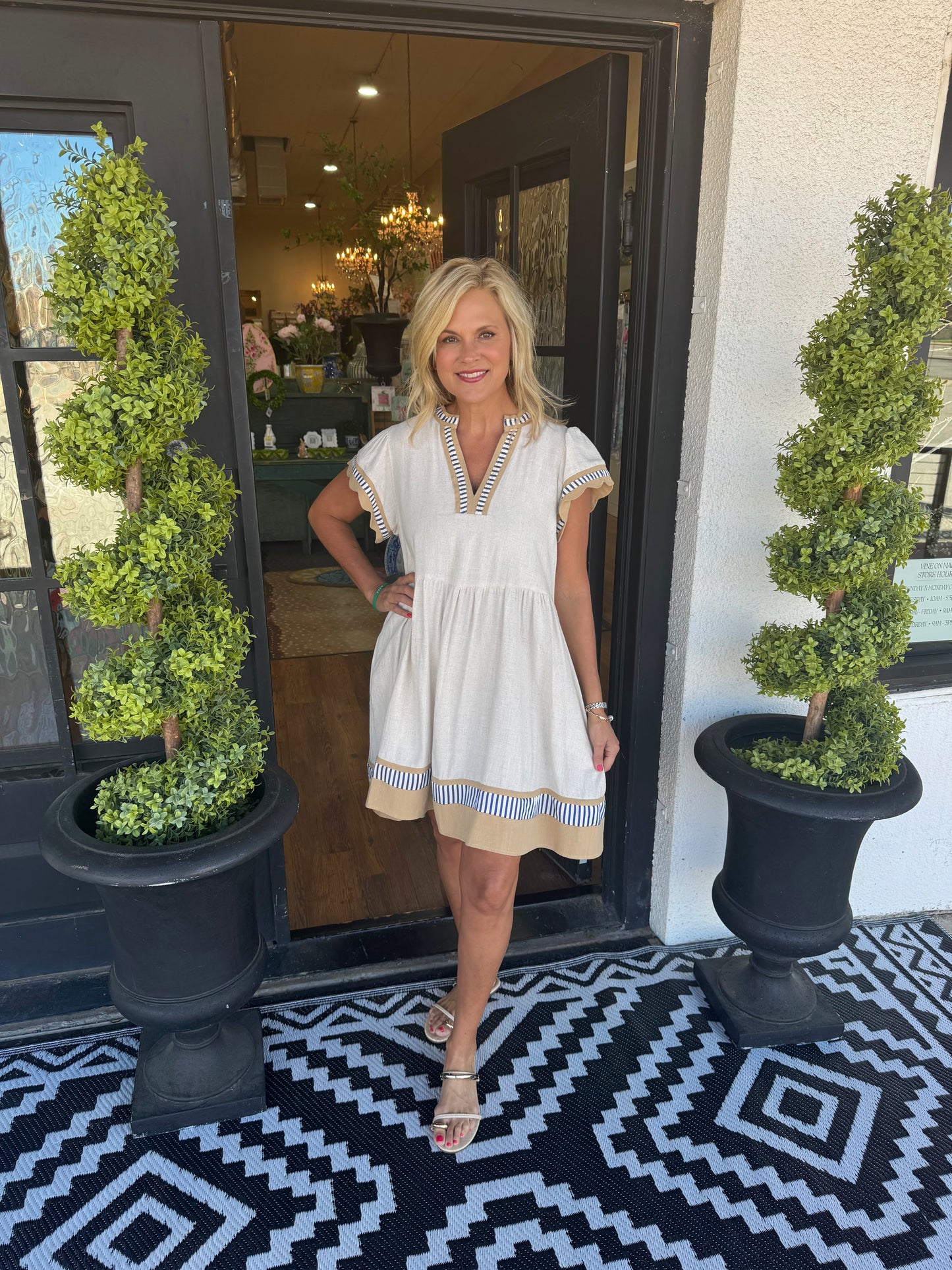 Ramsey Dress - Oatmeal
