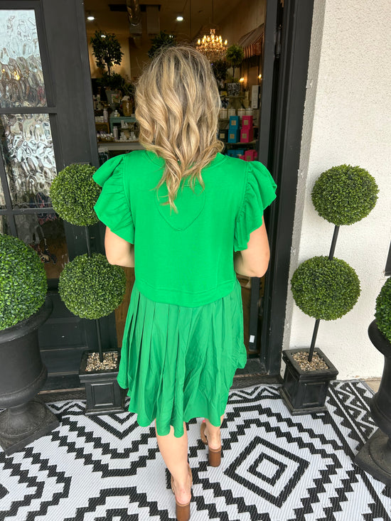 Green Gracie Dress