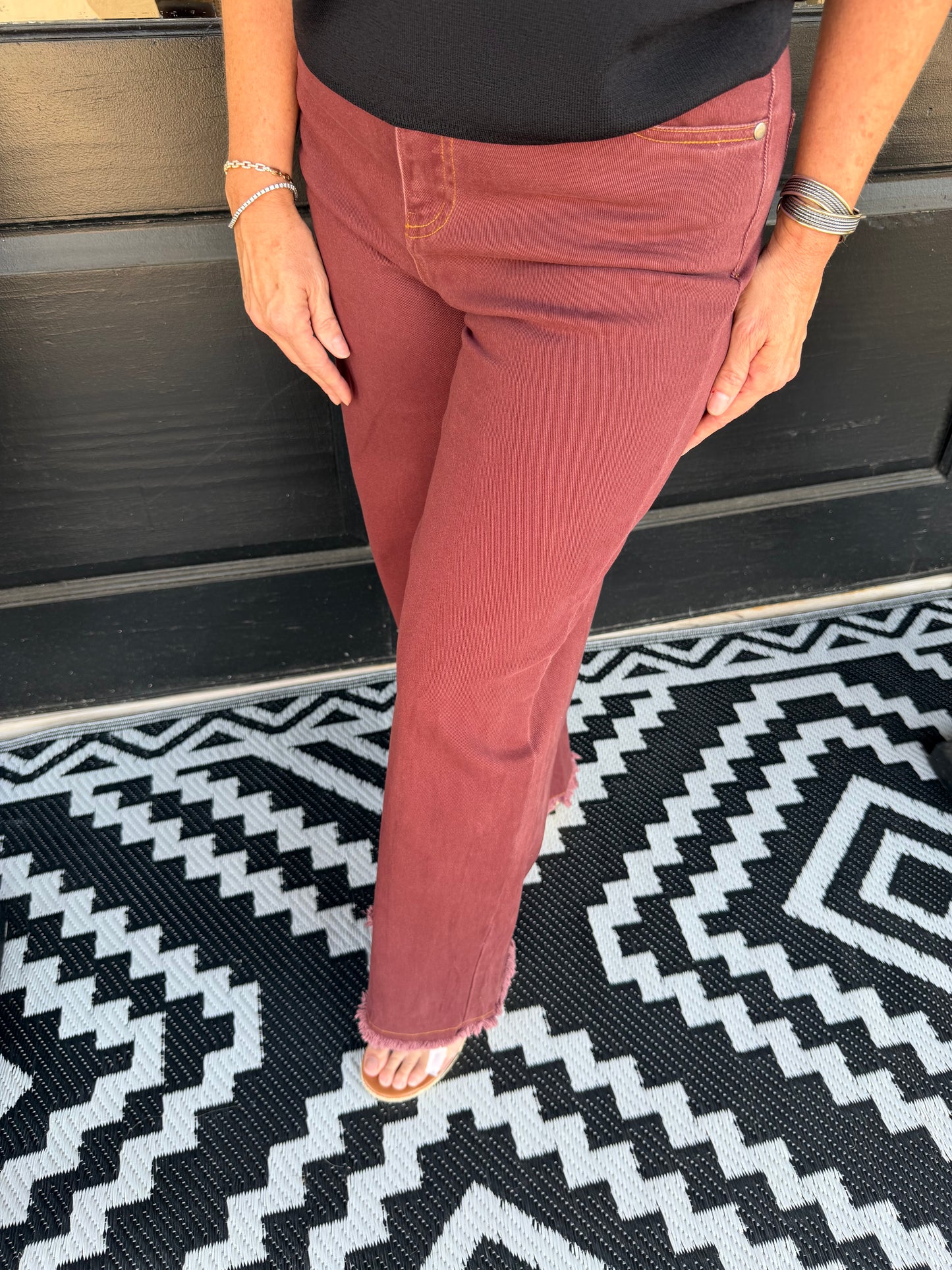 Lindale Pant - Vintage Wine