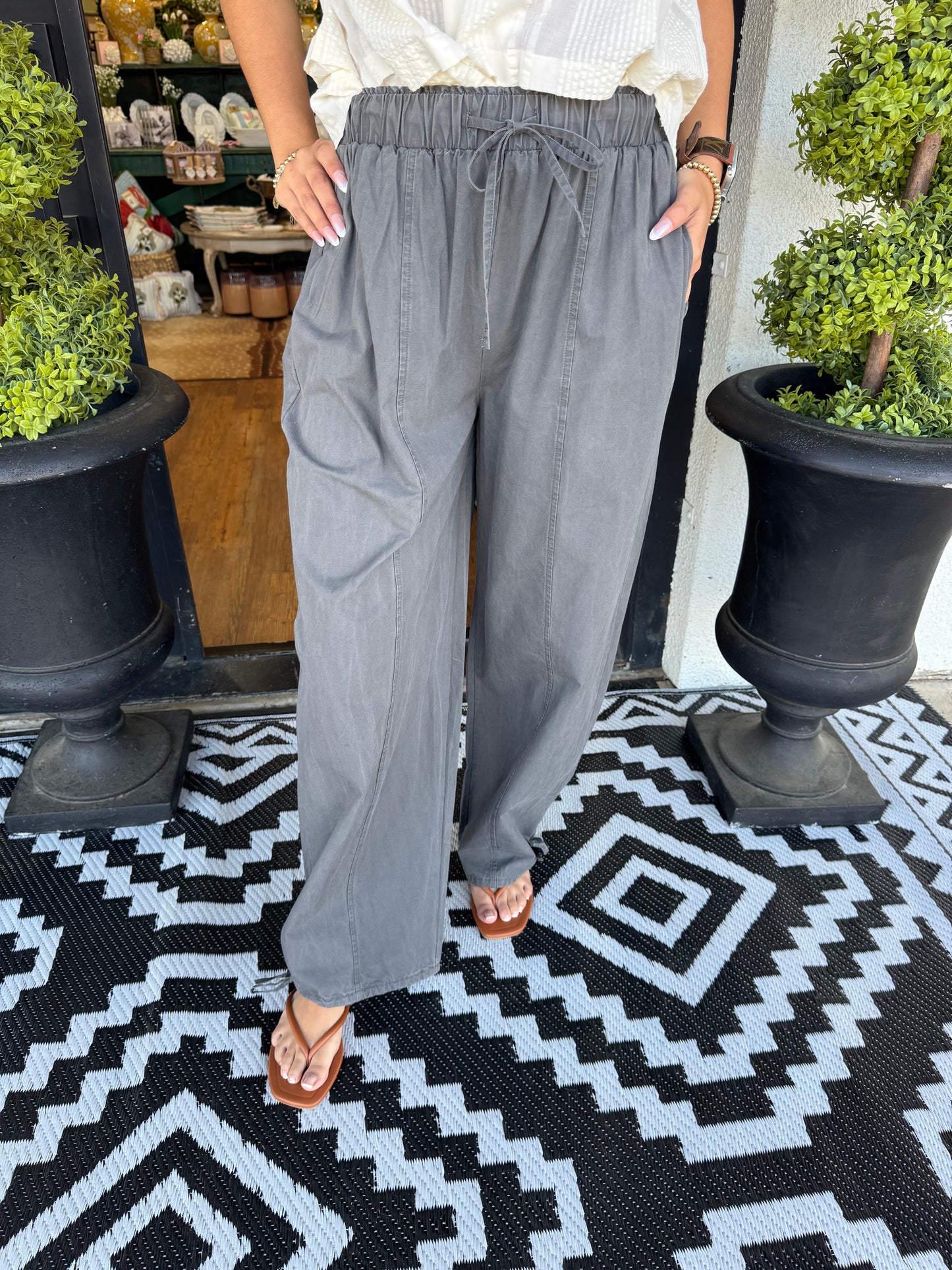 Gina Pant - Charcoal