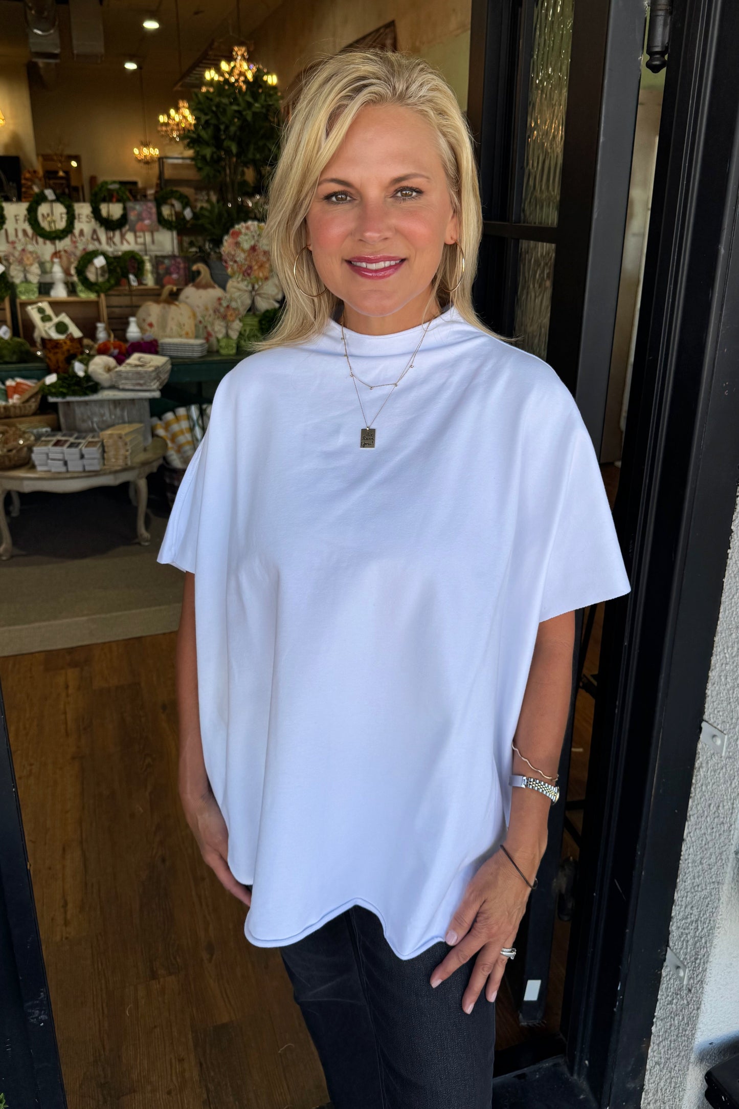 Cullen Top - White