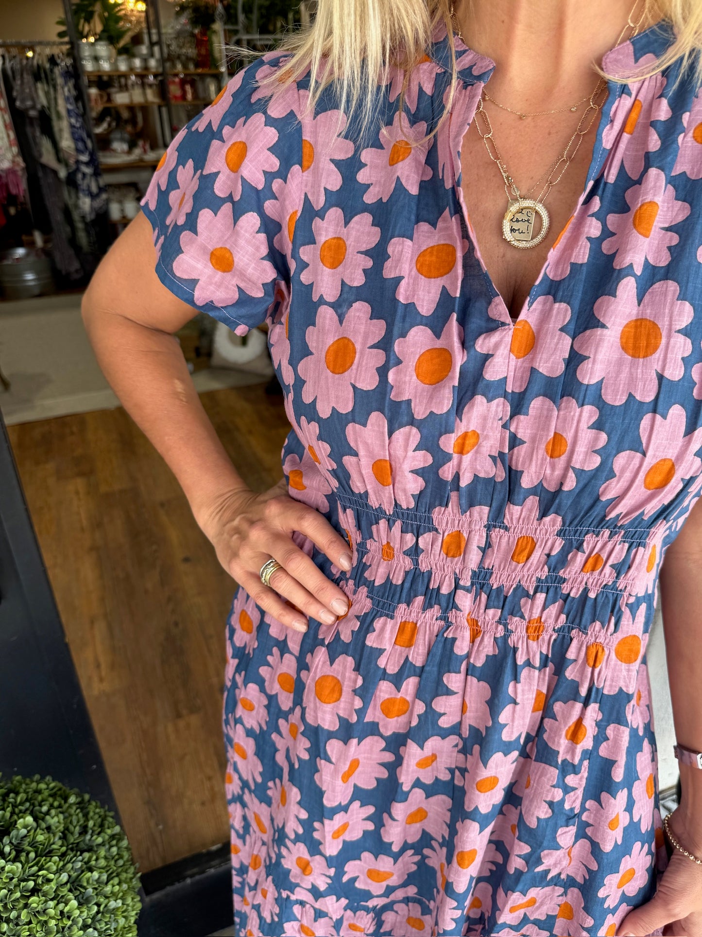 Lola Flower Patch Dress