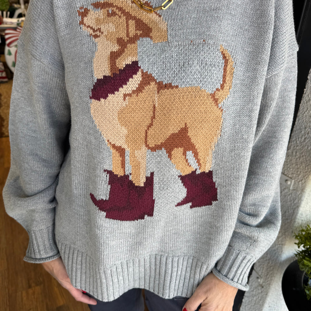 
                  
                    Waylon Sweater - Heather Grey
                  
                