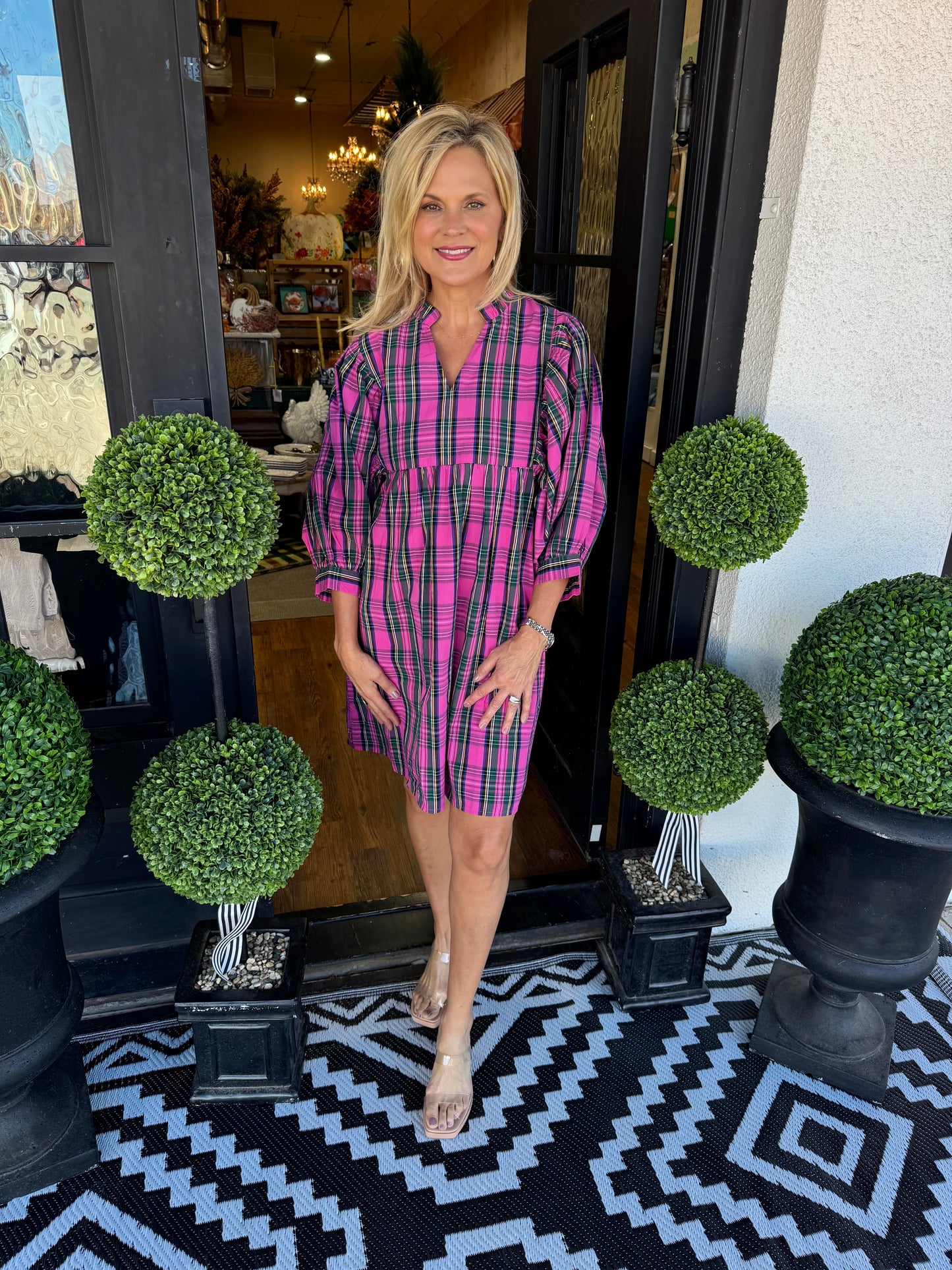 Shipley Dress - Pink