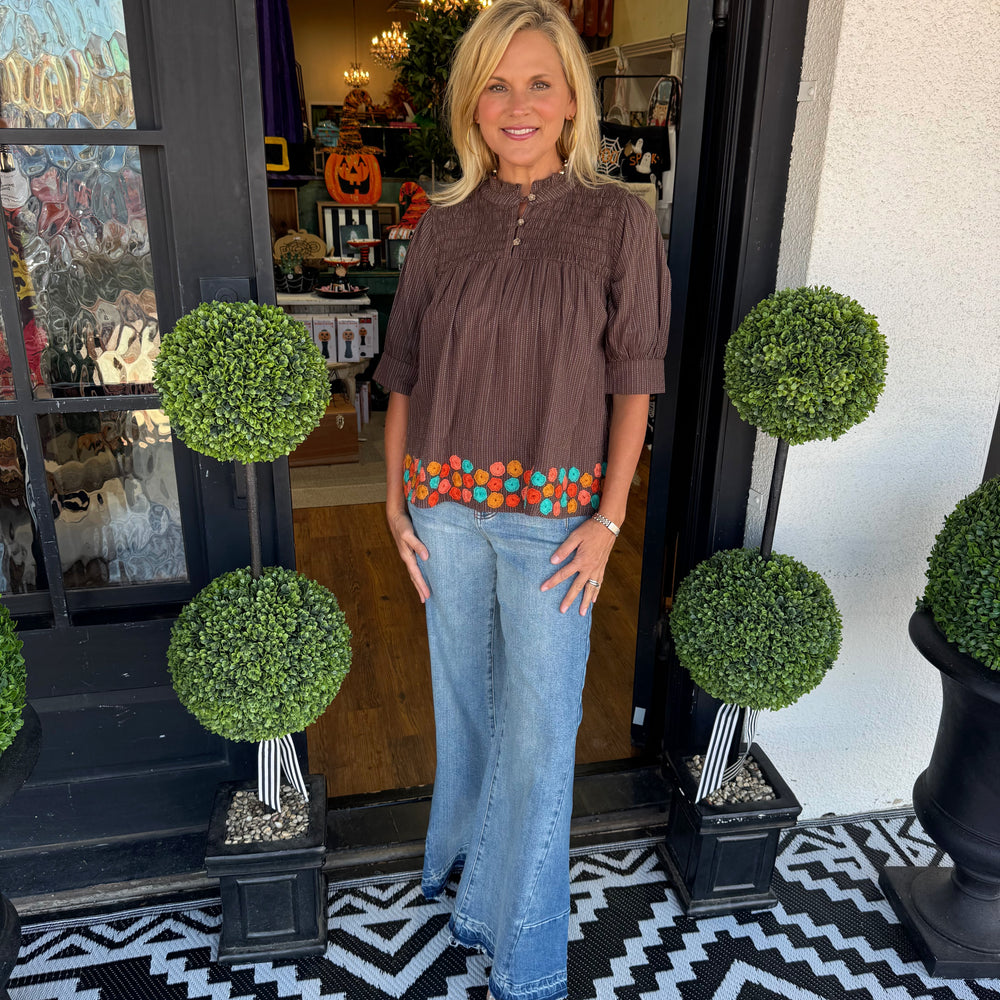 Ivy Jane Hem of Flowers Top