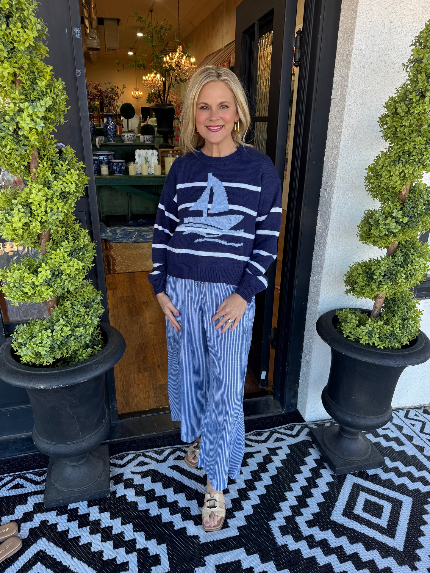 Willow Sweater - Navy