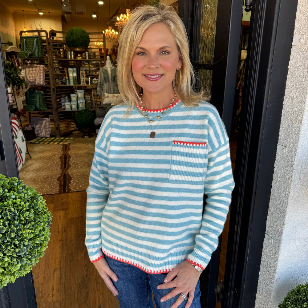 Sherry Sweater - Light Blue