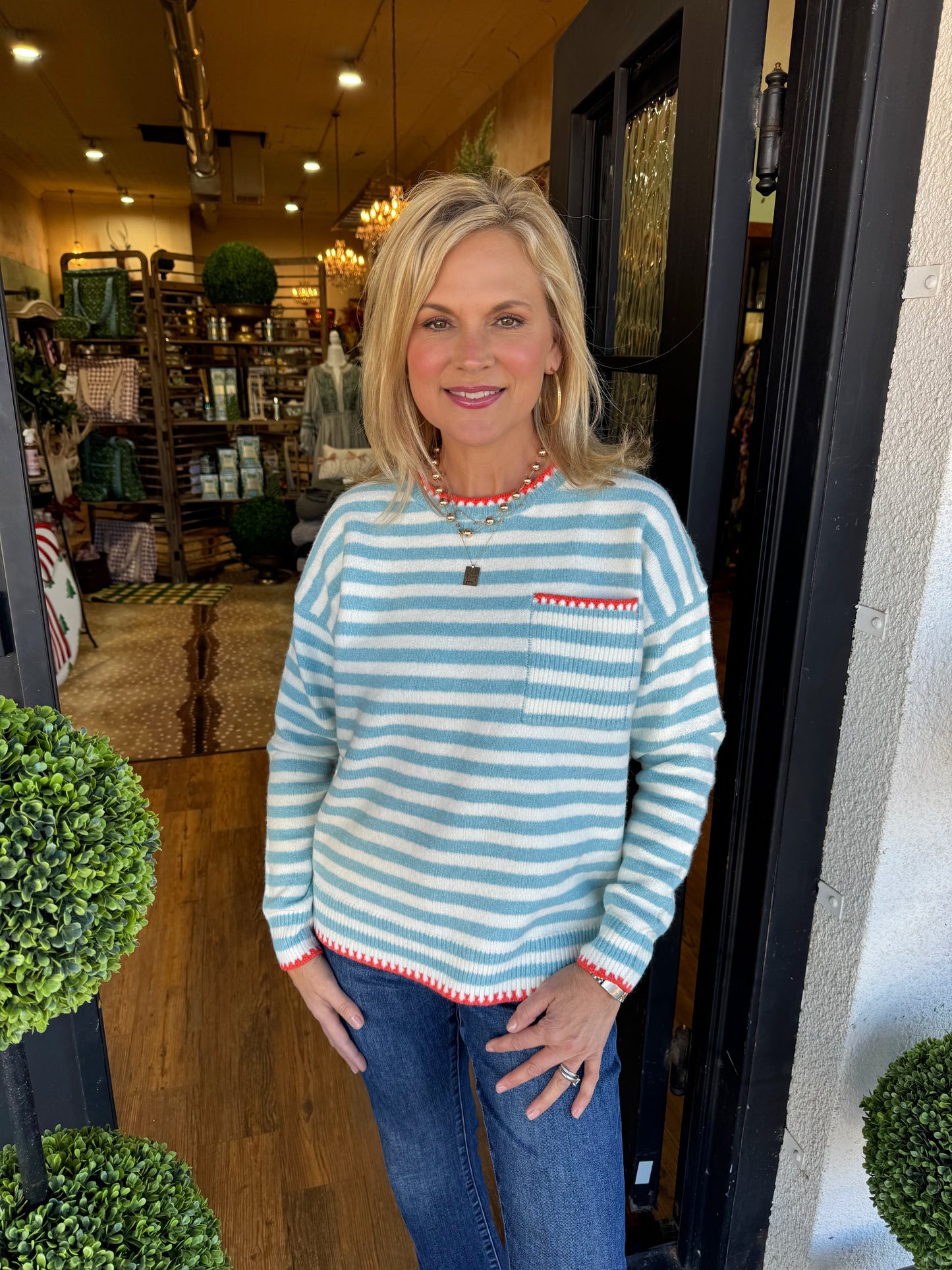 Sherry Sweater - Light Blue