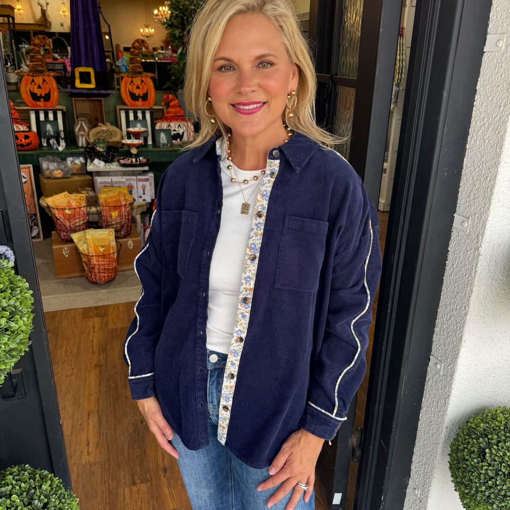 Laurie Top - Navy
