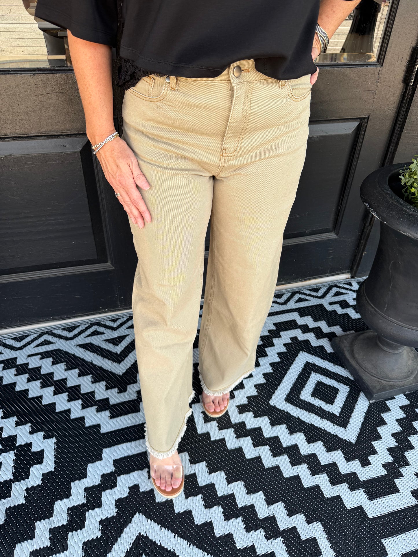 Lindale Pants - Olive Grey