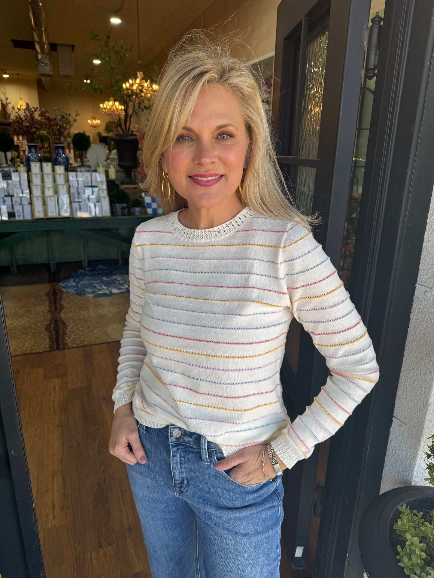 Amelia Sweater - Cream