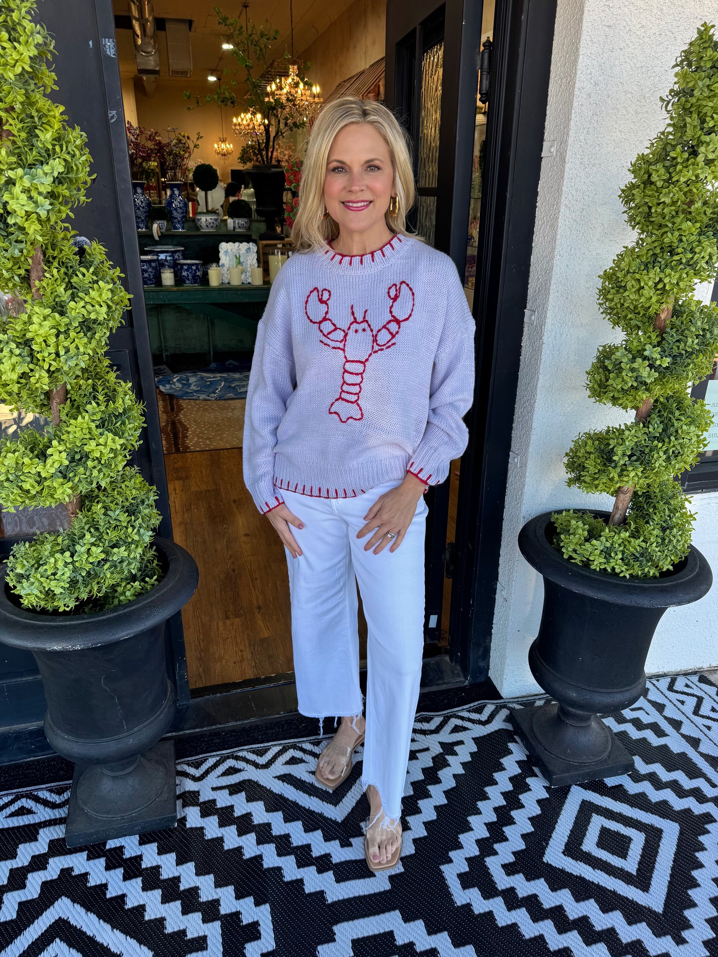 Paige Sweater - Lavender