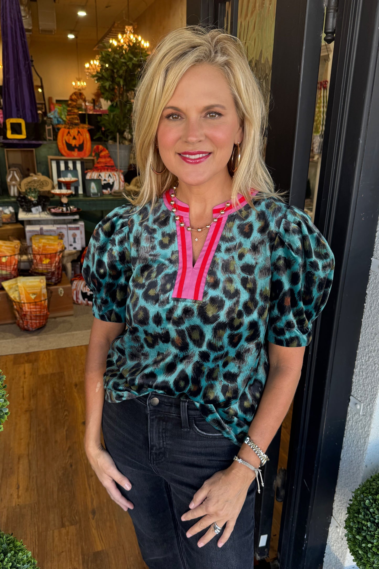 Luna Top - Teal