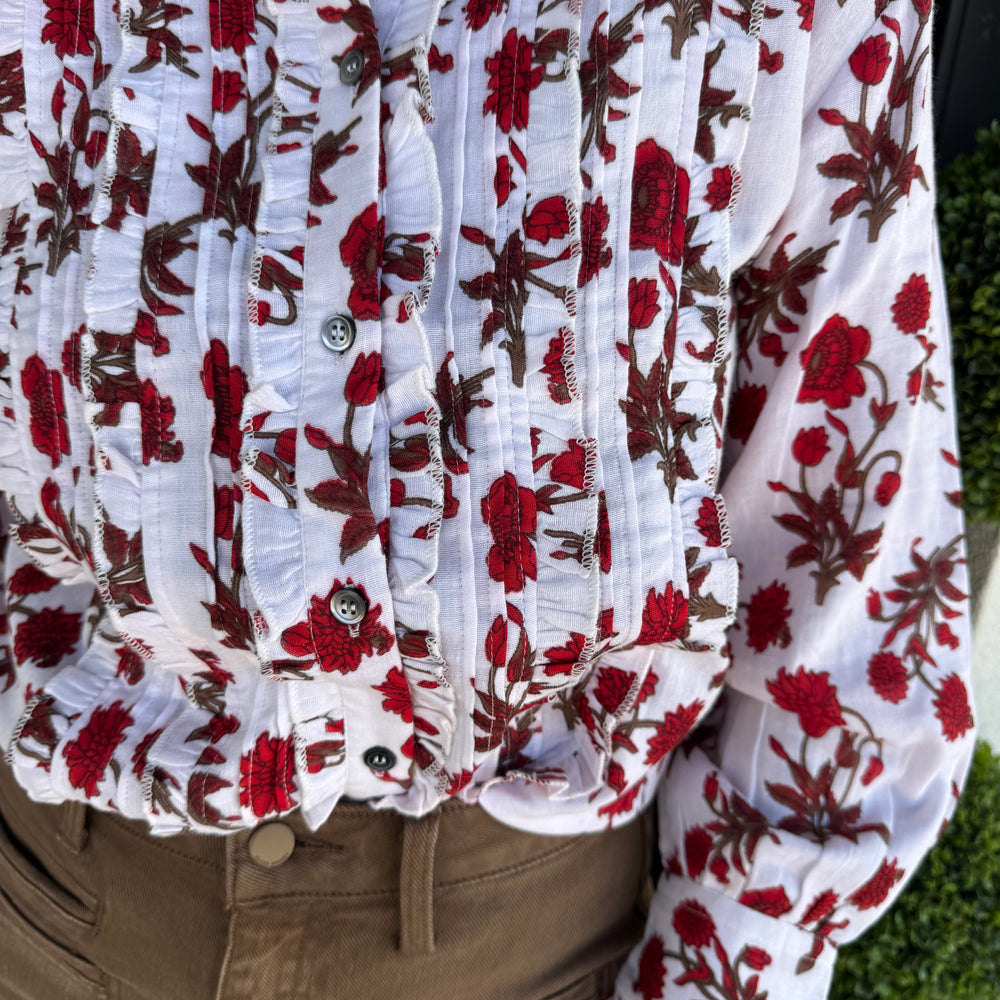 
                  
                    Ivy Jane Tuxedo Gauze Top
                  
                