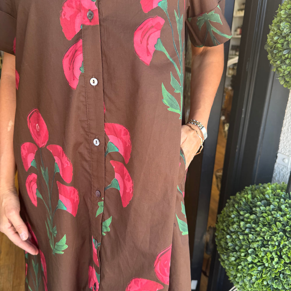 Chandee Dress - Brown