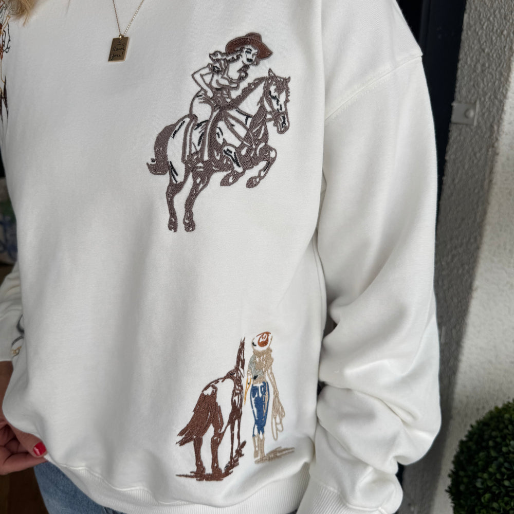 
                  
                    Eloise Western Sweatshirt
                  
                