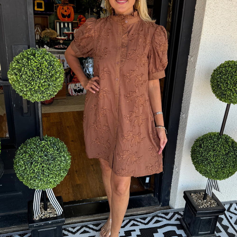 Clara Dress - Mocha