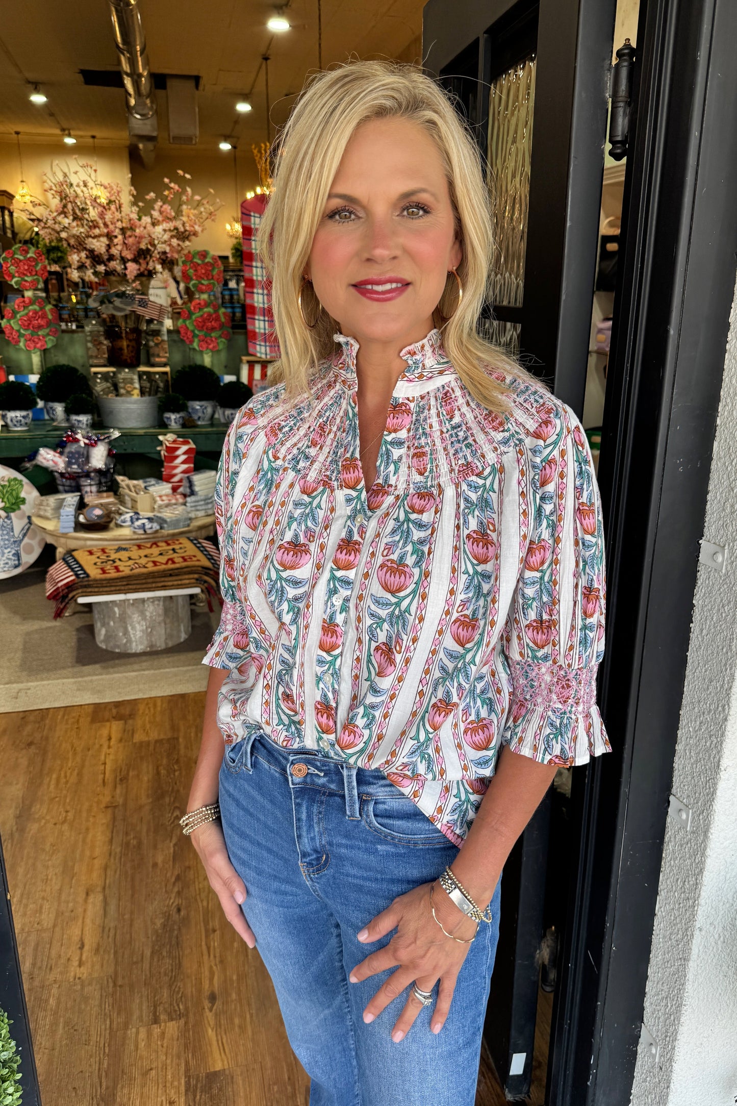 Emiliana Floral Top