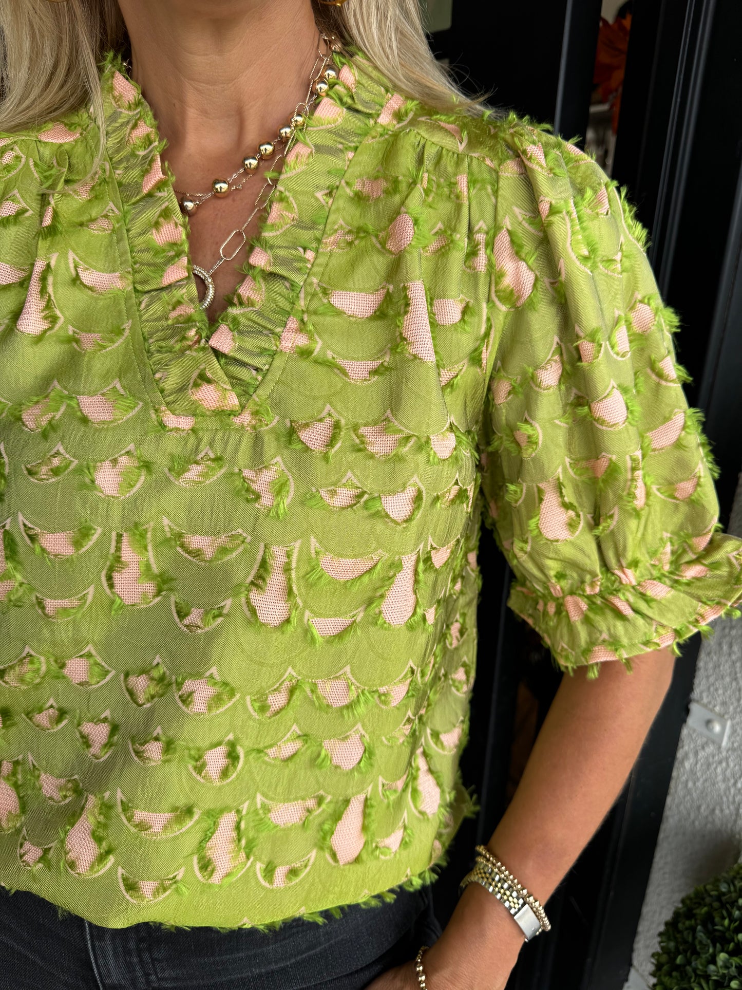 Perla Top - Green