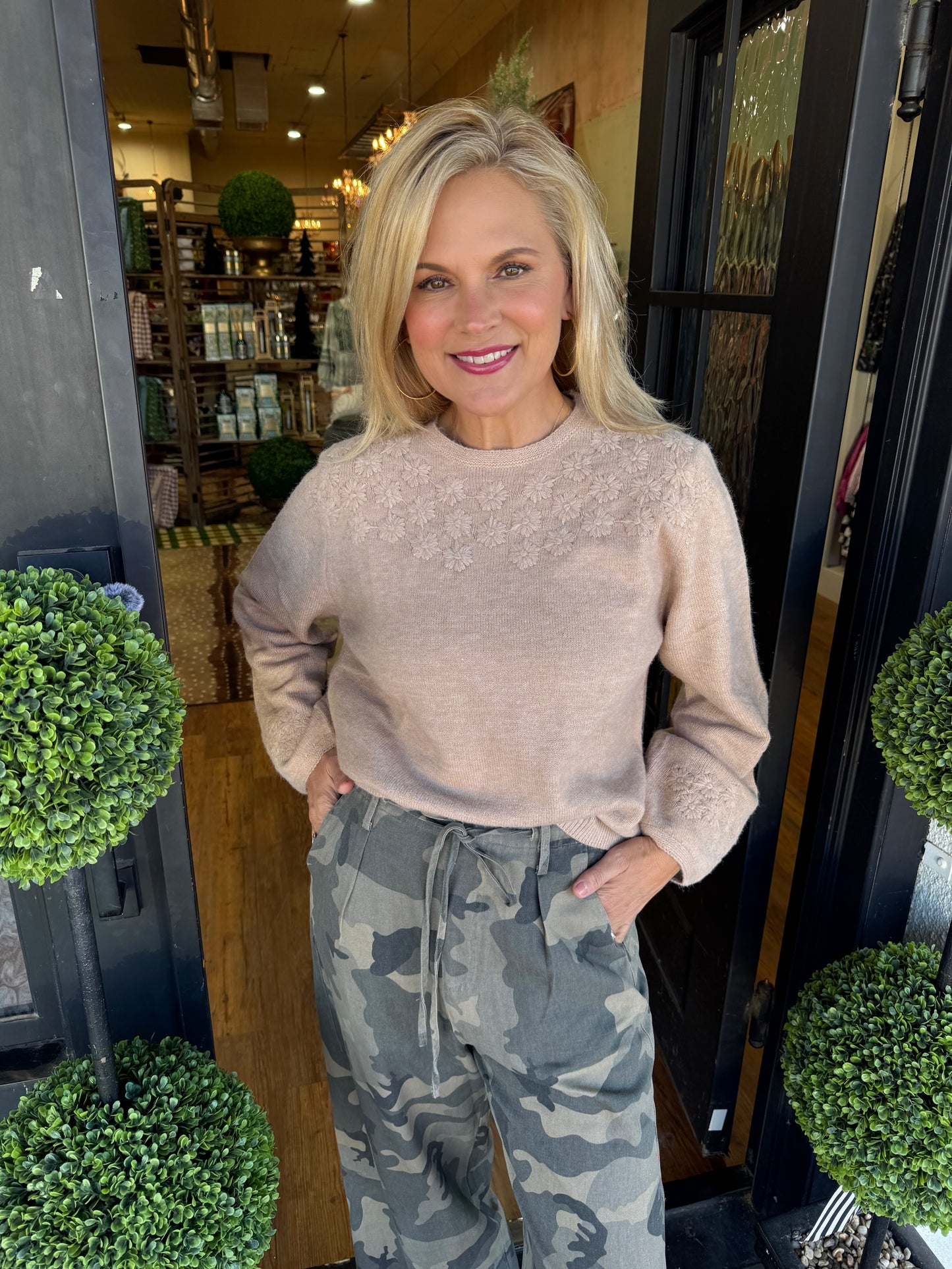 Hayden Sweater - Floral