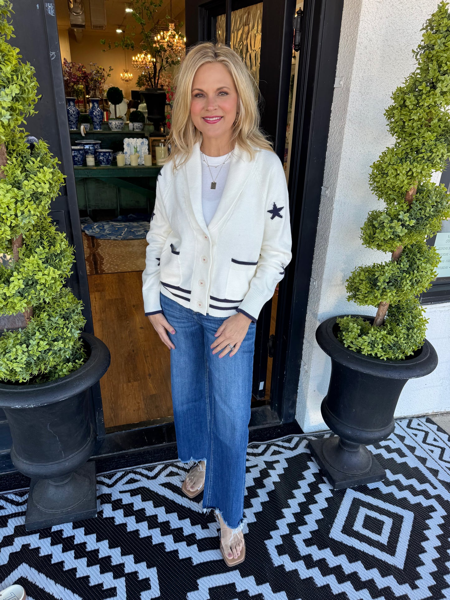 Mid Rise Ankle Wide Leg Jean - Mesmerizes