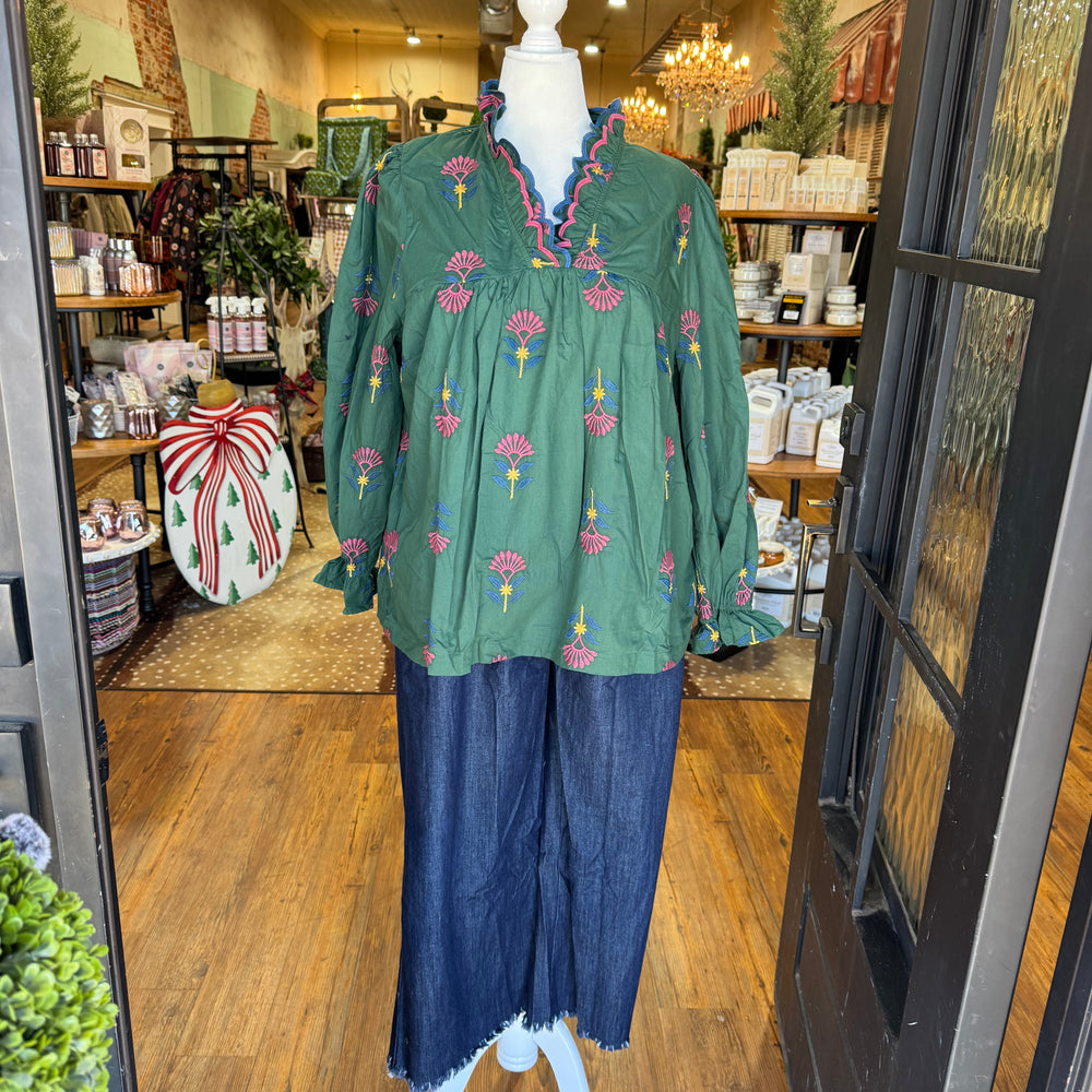 Gabi Pants - Dark Denim