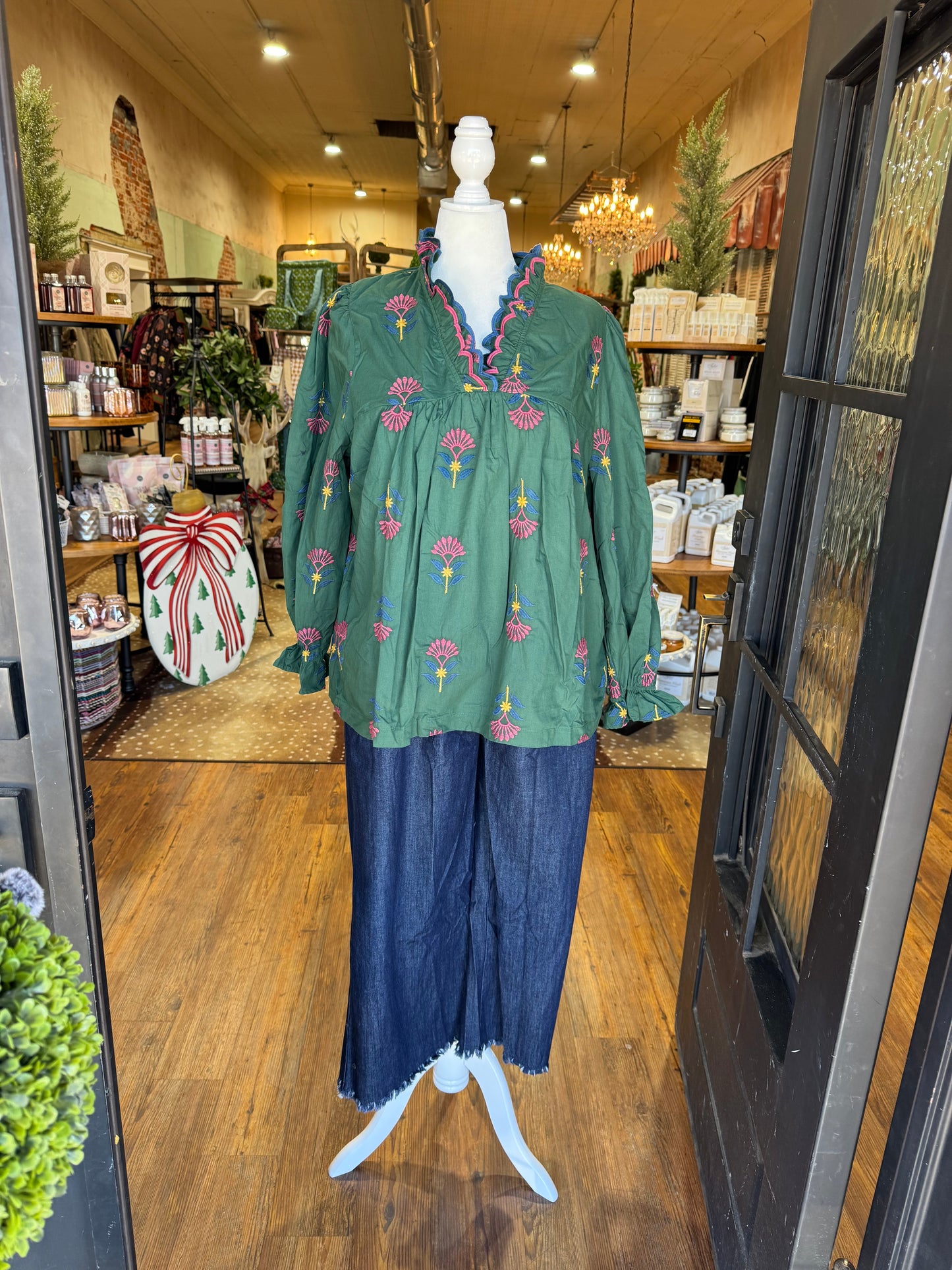 Gabi Pants - Dark Denim