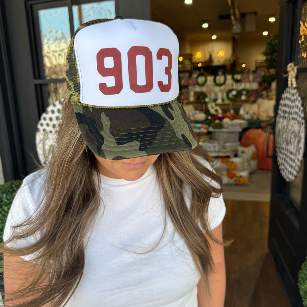903 Camo Trucker Hat