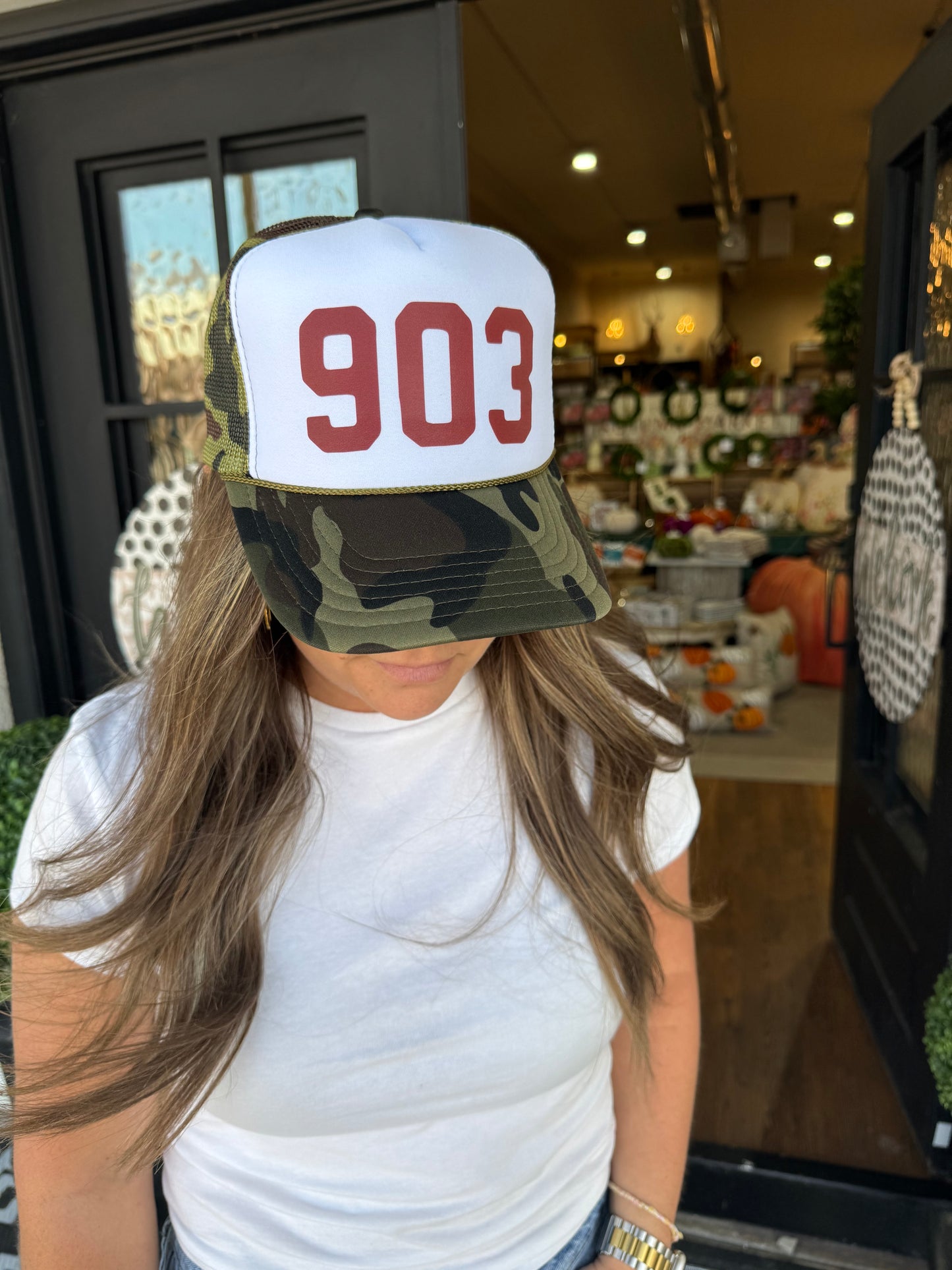903 Camo Trucker Hat