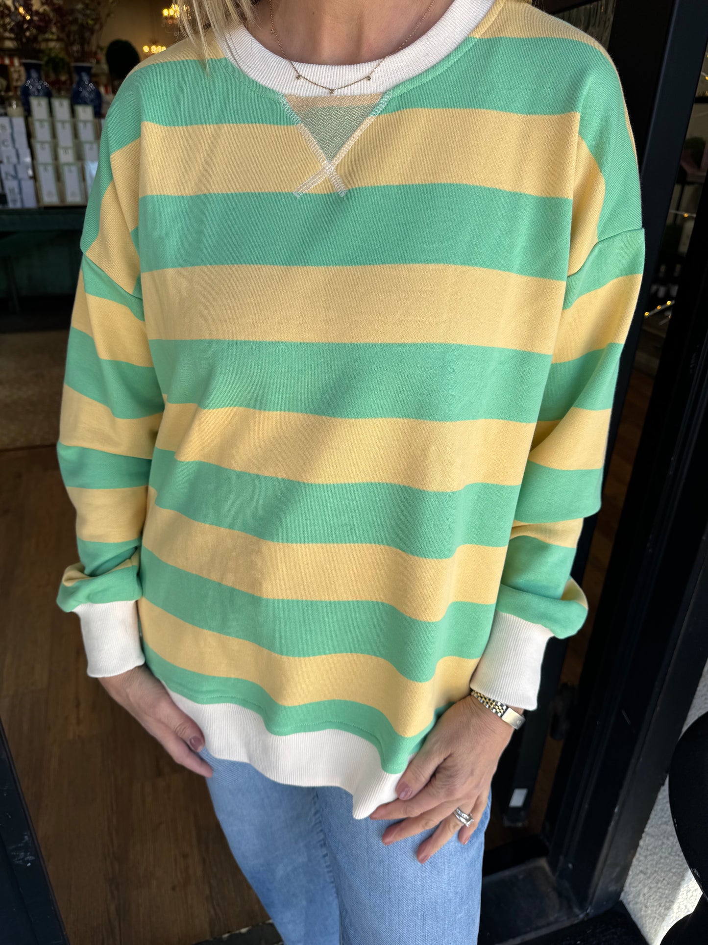 Lily Sweater - Lemon Lime