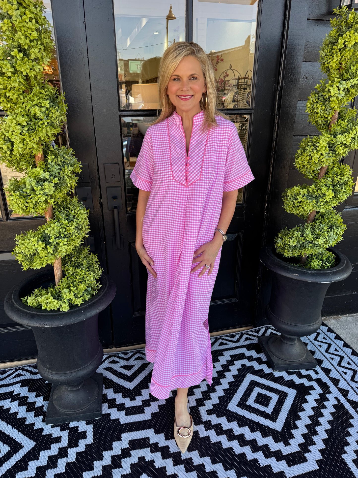 Vivianne Dress - Pink