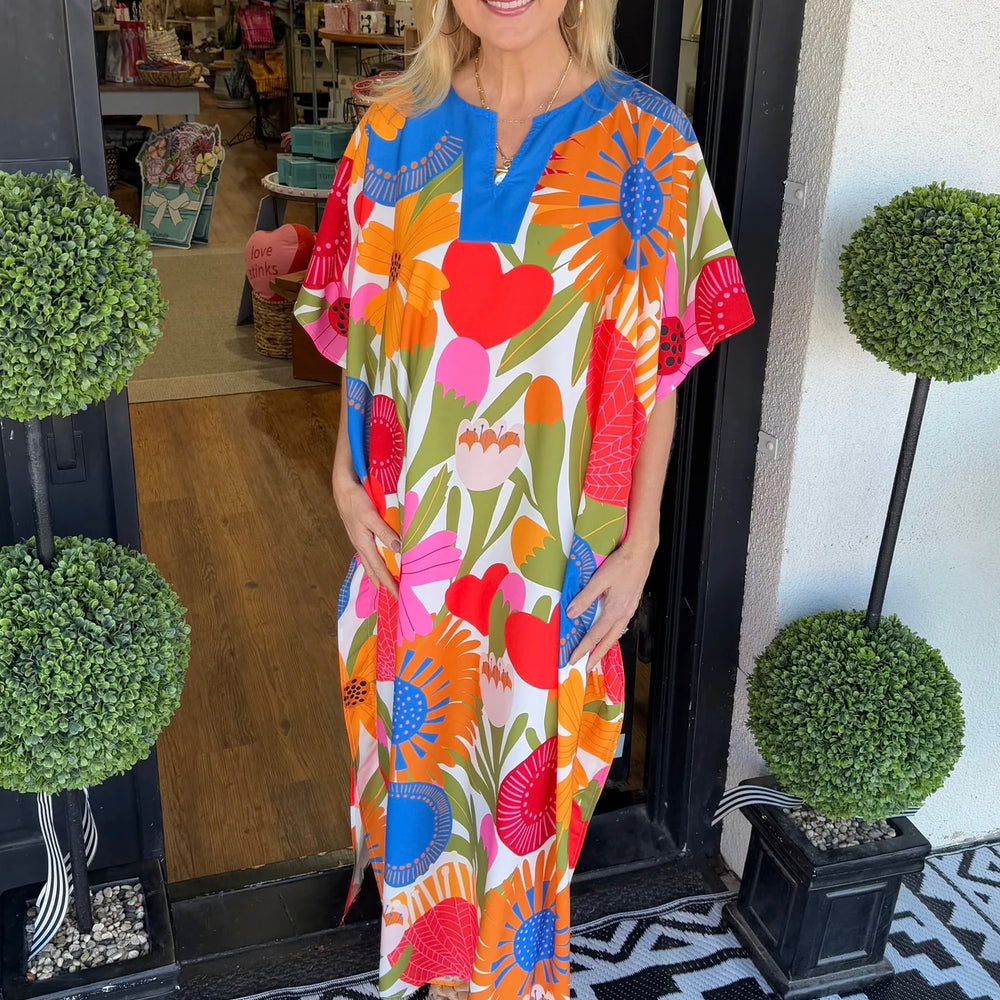 
                  
                    Giovanna Jolies Fleurs Caftan
                  
                