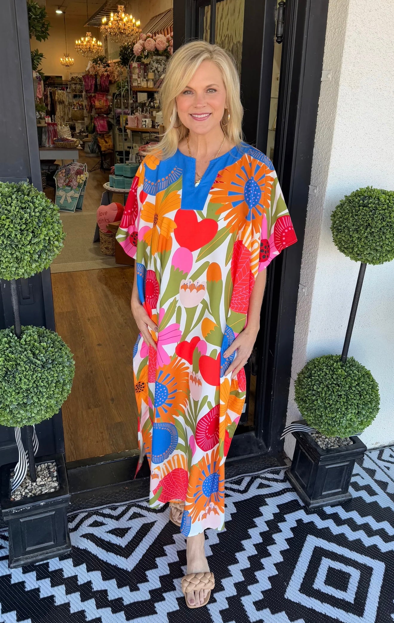 Giovanna Jolies Fleurs Caftan