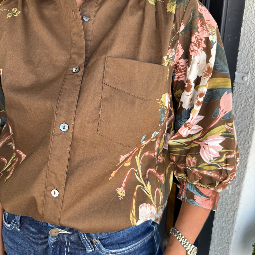 
                  
                    Annabel Top - Brown
                  
                