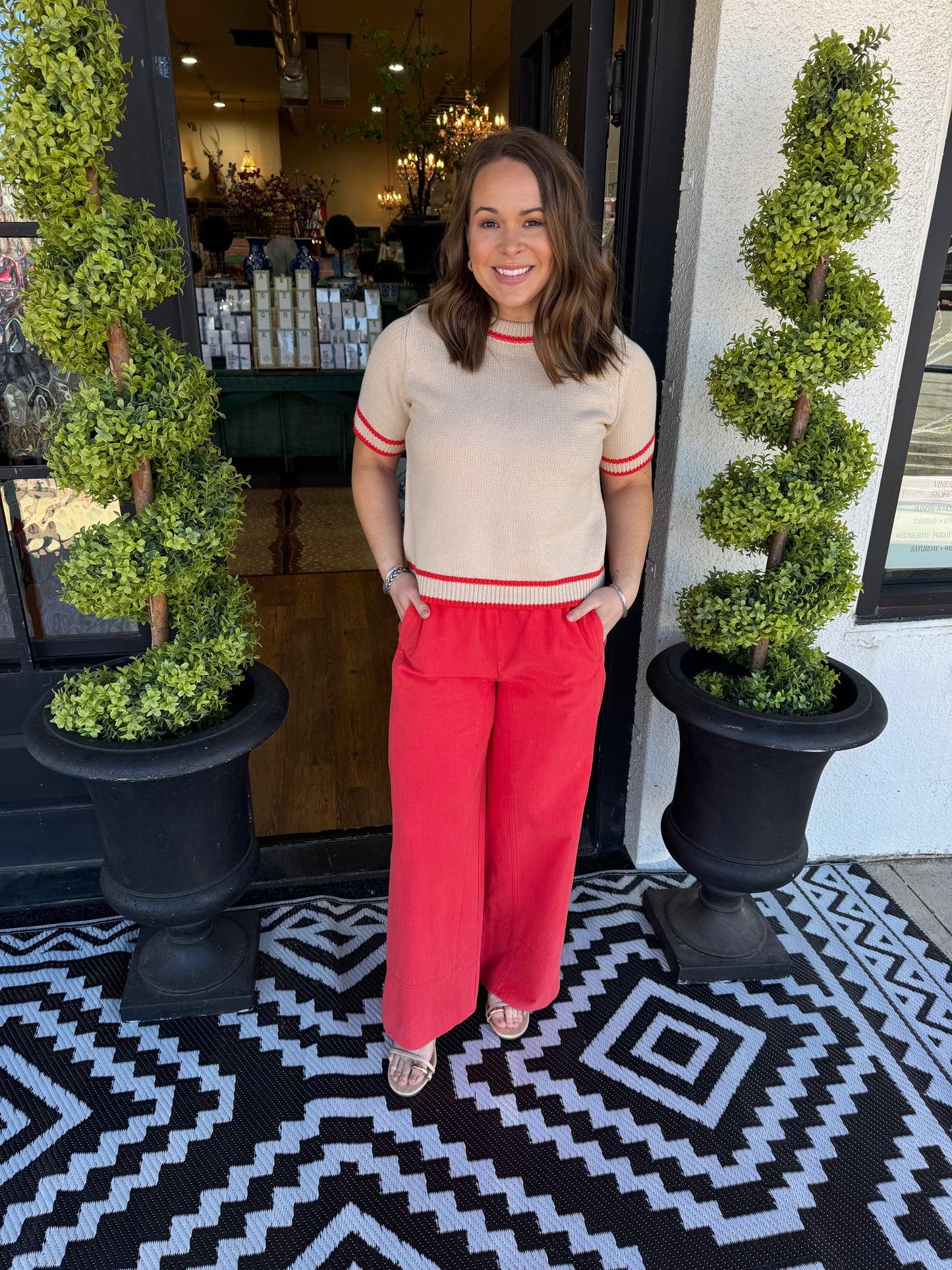 Sienna Pants - Poppy