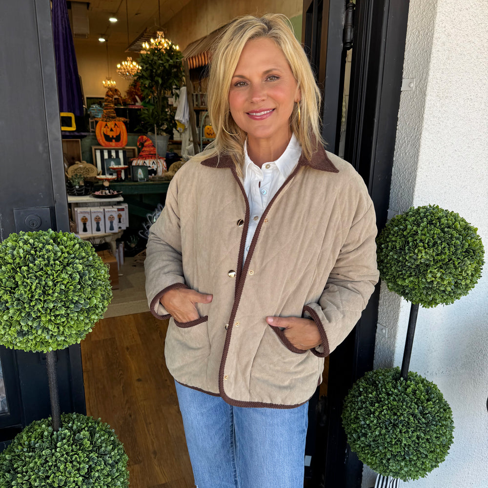 Jamey Jacket - Taupe